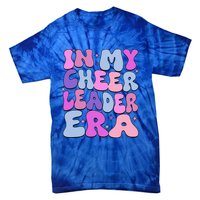 Groovy In My Cheer Coach Era Cheerleader Cheerleading Tie-Dye T-Shirt