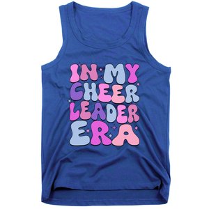 Groovy In My Cheer Coach Era Cheerleader Cheerleading Tank Top