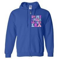 Groovy In My Cheer Coach Era Cheerleader Cheerleading Full Zip Hoodie