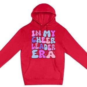 Groovy In My Cheer Coach Era Cheerleader Cheerleading Premium Pullover Hoodie