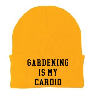 Gardening Is My Cardio Knit Cap Winter Beanie