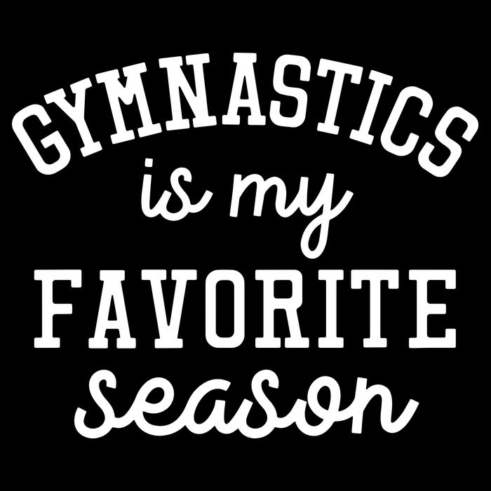 Gymnastics Is My Favorite Season Sports Lovers Game Day Gift Button