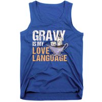 Gravy Is My Love Language Funny Thanksgiving Cute Gift Tank Top