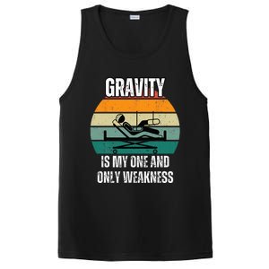 Gravity Is My One And Only Weakness Broken BoneInjury PosiCharge Competitor Tank