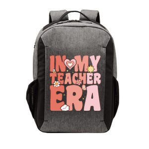 Groovy In My Teacher Era First Day Of School Back To School Vector Backpack