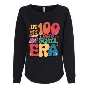 Groovy In My 100 Days Of School Era Womens California Wash Sweatshirt