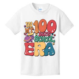 Groovy In My 100 Days Of School Era Kids T-Shirt