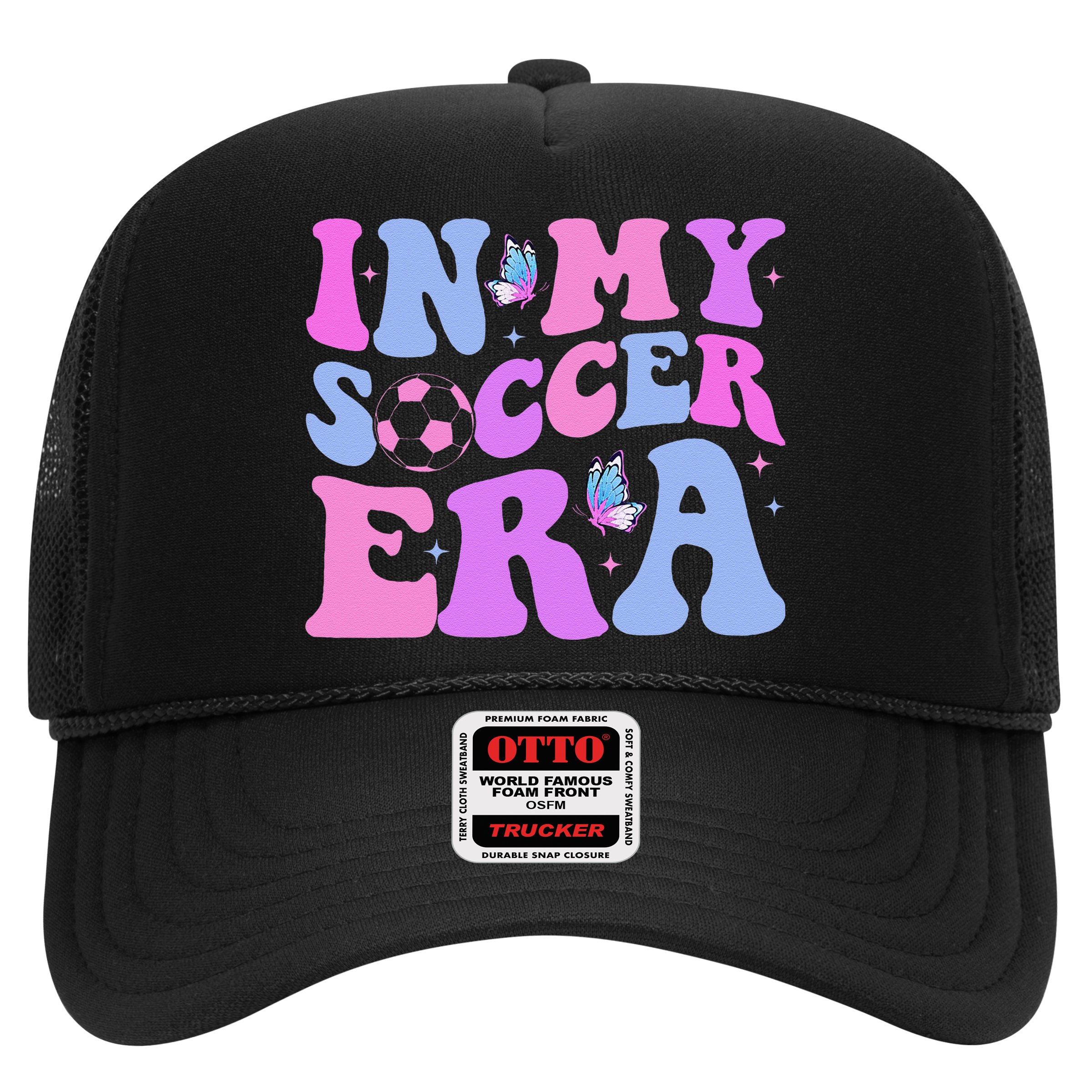 Groovy In My Soccer Era Soccer Player Cute Hat