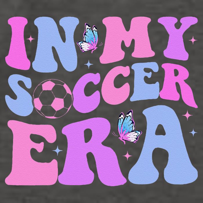 Groovy In My Soccer Era Soccer Player Cute Vector Backpack