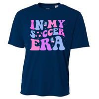 Groovy In My Soccer Era Soccer Player Cute Cooling Performance Crew T-Shirt