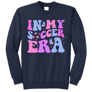 Groovy In My Soccer Era Soccer Player Cute Sweatshirt