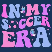 Groovy In My Soccer Era Soccer Player Cute Baby Bodysuit