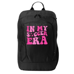 Groovy In My Soccer Era Soccer Player City Backpack