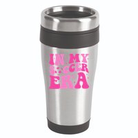 Groovy In My Soccer Era Soccer Player 16oz Travel Tumbler