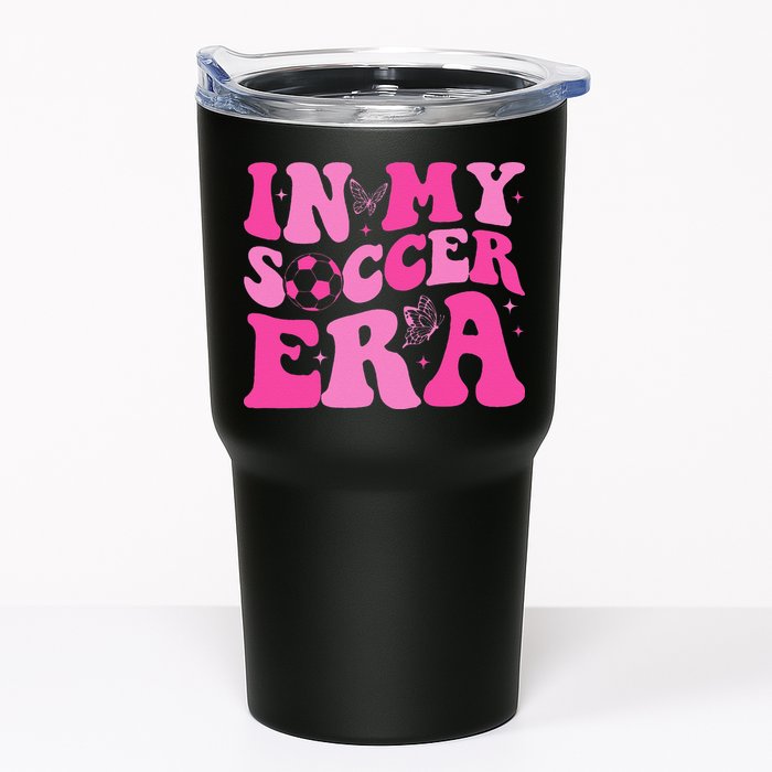 Groovy In My Soccer Era Soccer Player Tumbler