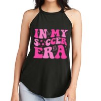 Groovy In My Soccer Era Soccer Player Women's Perfect Tri Rocker Tank