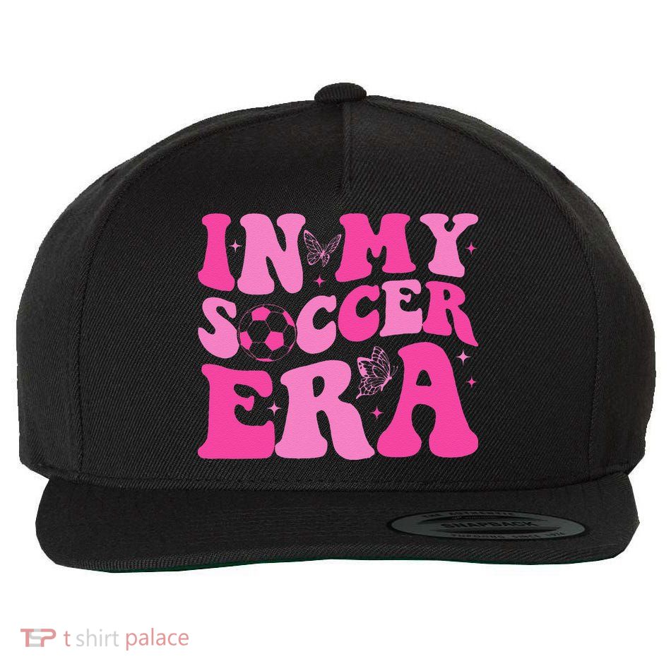 Groovy In My Soccer Era Soccer Player Wool Snapback Cap