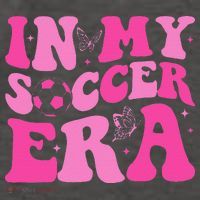 Groovy In My Soccer Era Soccer Player Vector Backpack