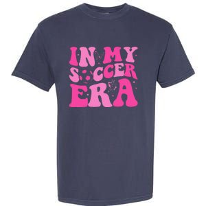 Groovy In My Soccer Era Soccer Player Garment-Dyed Heavyweight T-Shirt