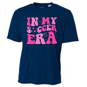 Groovy In My Soccer Era Soccer Player Cooling Performance Crew T-Shirt