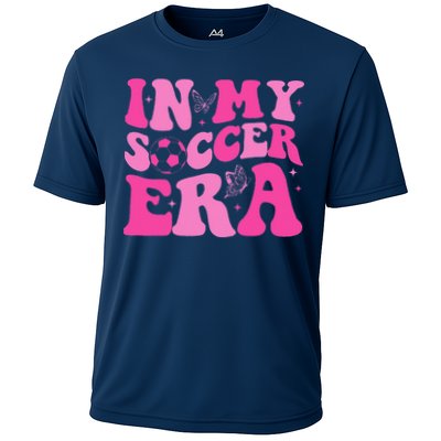 Groovy In My Soccer Era Soccer Player Performance Shirt