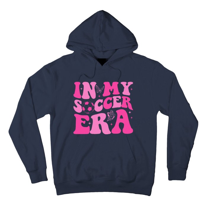 Groovy In My Soccer Era Soccer Player Hoodie