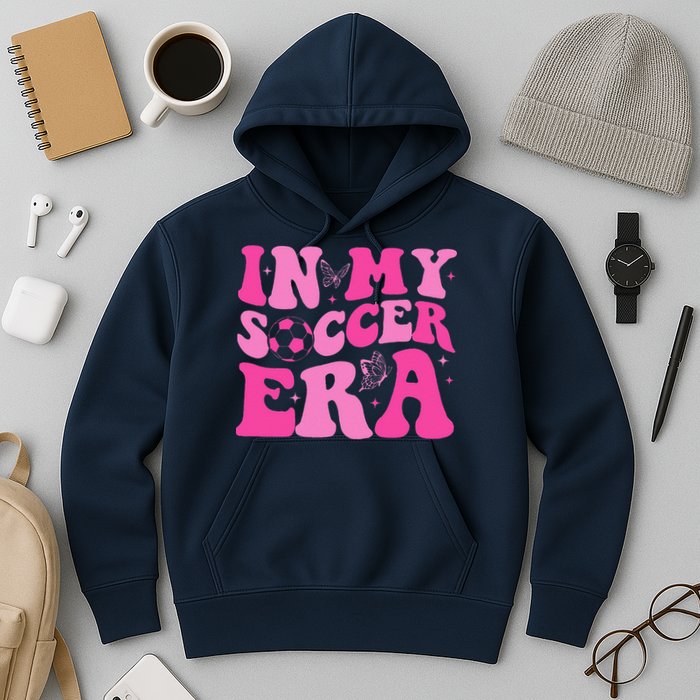 Groovy In My Soccer Era Soccer Player Hoodie