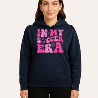 Groovy In My Soccer Era Soccer Player Hoodie