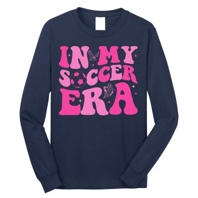 Groovy In My Soccer Era Soccer Player Long Sleeve Shirt