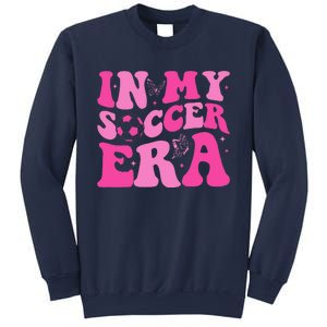 Groovy In My Soccer Era Soccer Player Sweatshirt