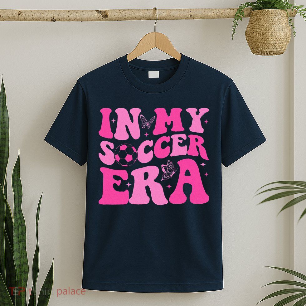 Groovy In My Soccer Era Soccer Player T-Shirt