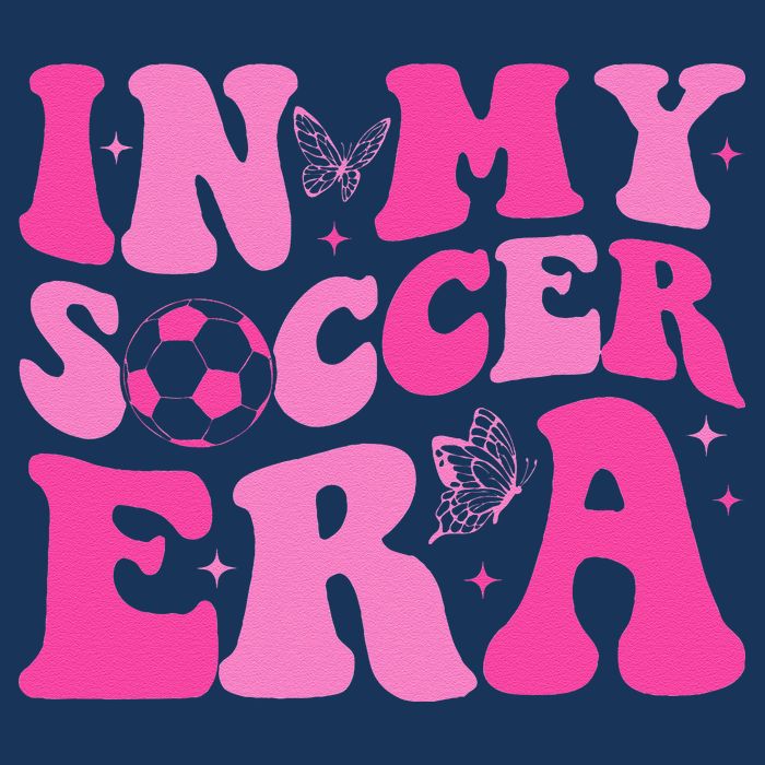 Groovy In My Soccer Era Soccer Player Sustainable Bucket Hat