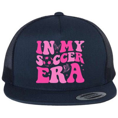 Groovy In My Soccer Era Soccer Player Flatbill Hat