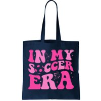 Groovy In My Soccer Era Soccer Player Tote Bag