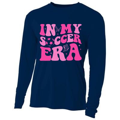 Groovy In My Soccer Era Soccer Player Cooling Performance Long Sleeve Crew