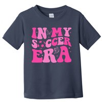 Groovy In My Soccer Era Soccer Player Toddler T-Shirt