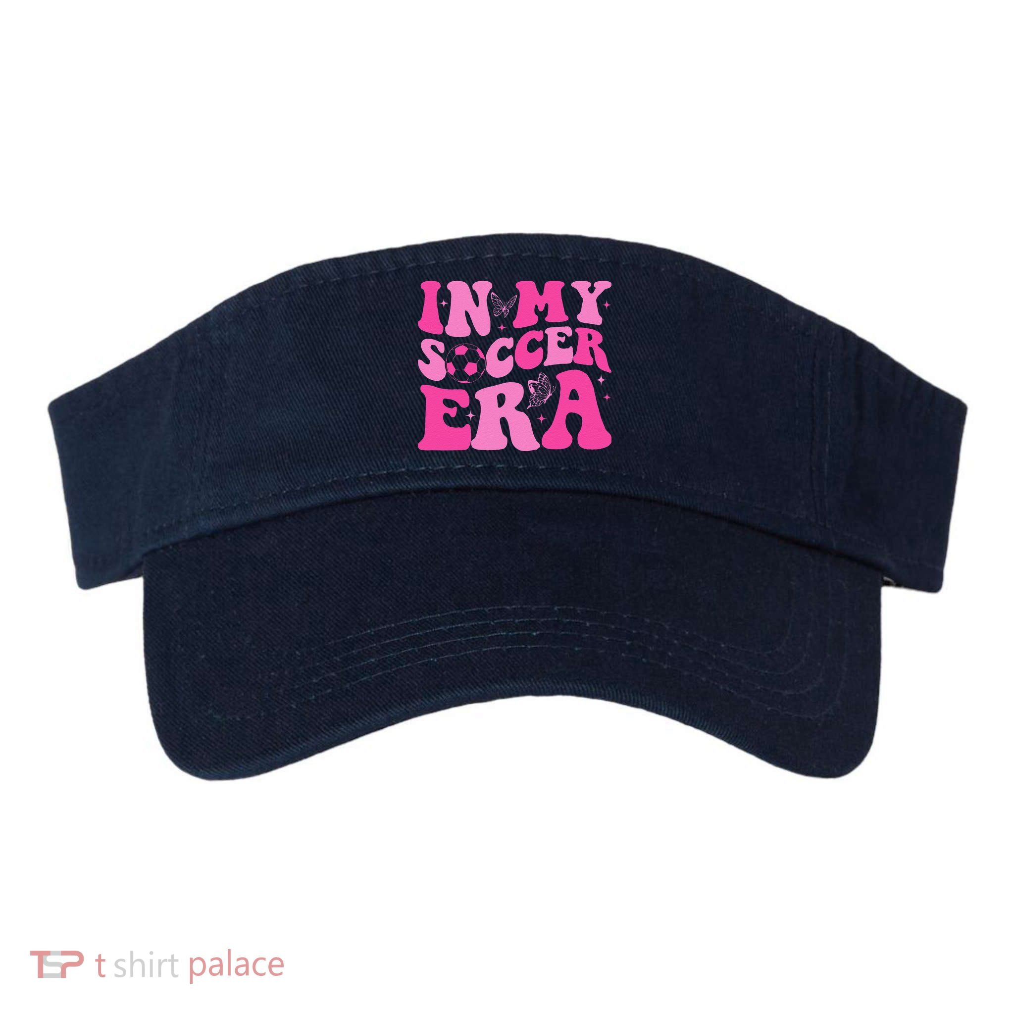 Groovy In My Soccer Era Soccer Player Visor