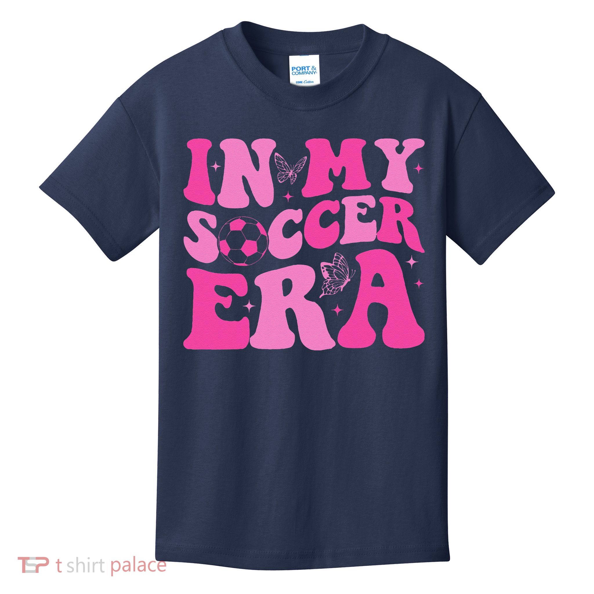 Groovy In My Soccer Era Soccer Player Kids T-Shirt