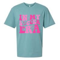 Groovy In My Soccer Era Soccer Player Sueded Cloud Jersey T-Shirt