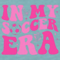 Groovy In My Soccer Era Soccer Player Sueded Cloud Jersey T-Shirt