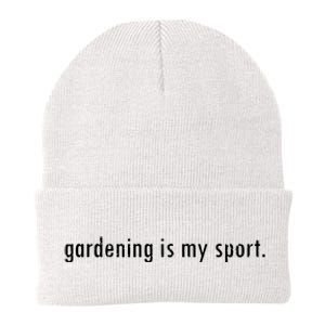 Gardening Is My Sport Garden For Women Funny Gardening Knit Cap Winter Beanie