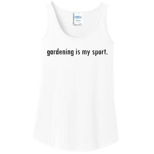 Gardening Is My Sport Garden For Women Funny Gardening Ladies Essential Tank