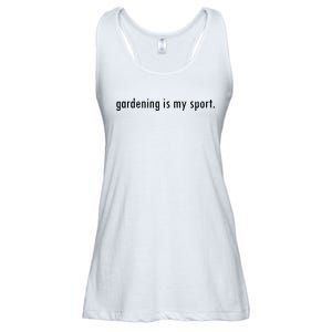 Gardening Is My Sport Garden For Women Funny Gardening Ladies Essential Flowy Tank