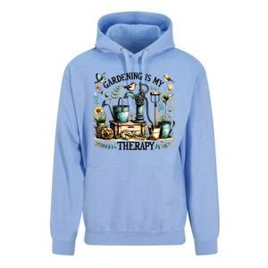 Gardening Is My Therapy Unisex Surf Hoodie