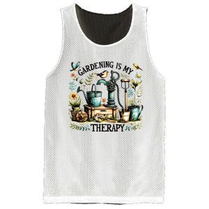 Gardening Is My Therapy Mesh Reversible Basketball Jersey Tank