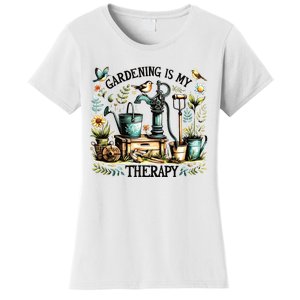 Gardening Is My Therapy Women's T-Shirt