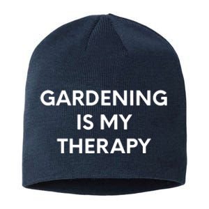 Gardening Is My Therapy Sustainable Beanie