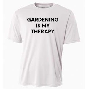 Gardening Is My Therapy Cooling Performance Crew T-Shirt