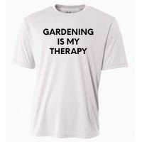 Gardening Is My Therapy Cooling Performance Crew T-Shirt