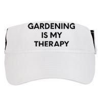 Gardening Is My Therapy Adult Drive Performance Visor